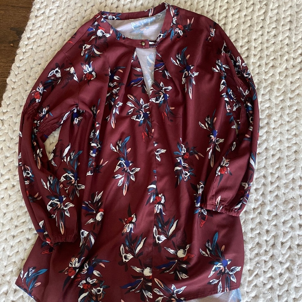 Tunic dress, beautiful pattern